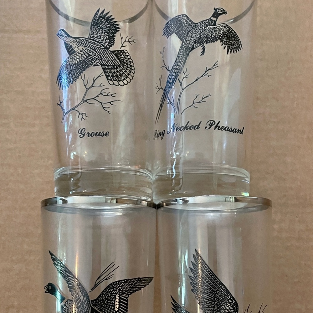 Antique silver rimed glasses